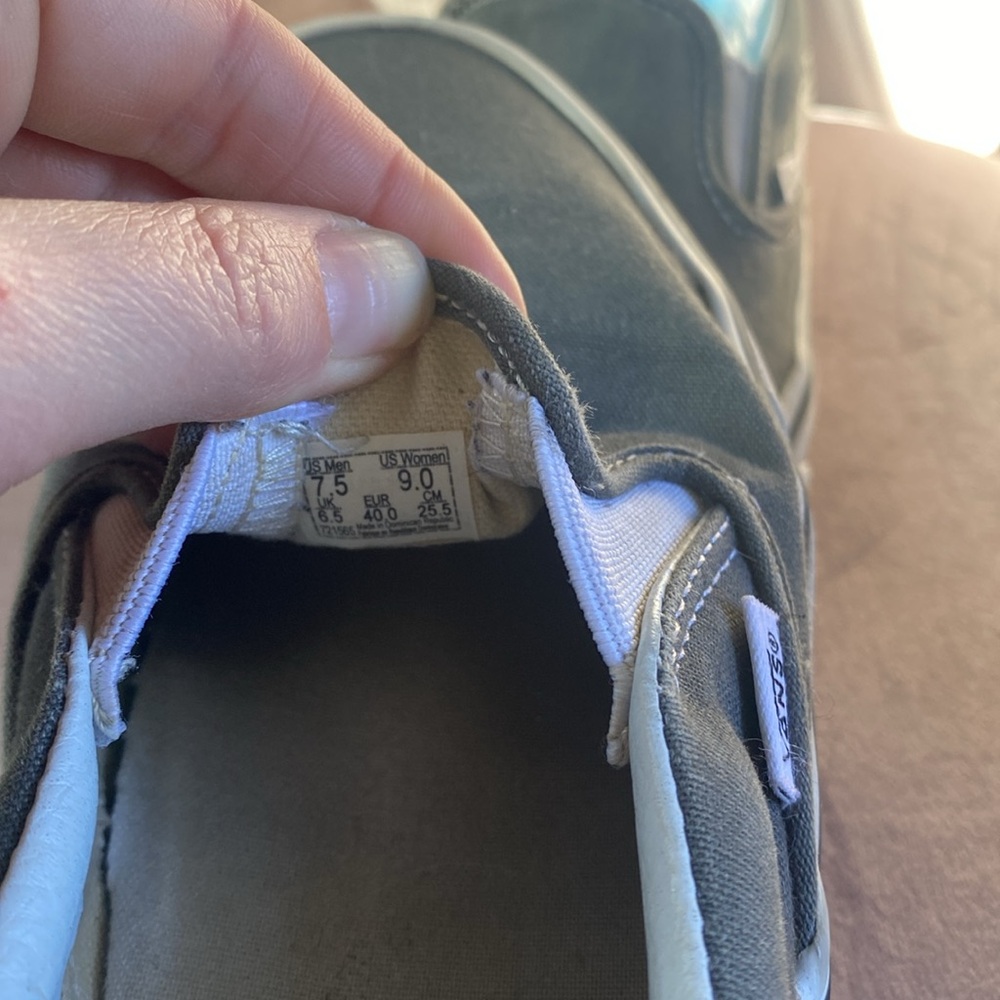 Basic Grey Vans - Picture 8 of 8